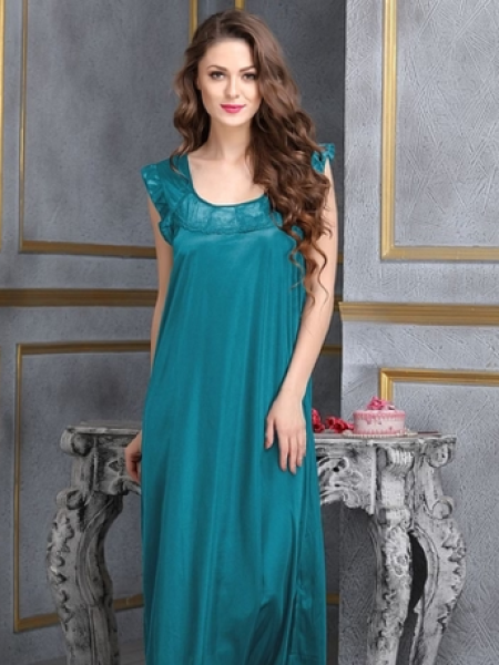 Retro Green Nightgown